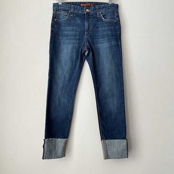 Joes Jeans 24 Blue Collector’s Edition The Smith Mid Rise Crop Cuff 24 - Picture 8 of 10